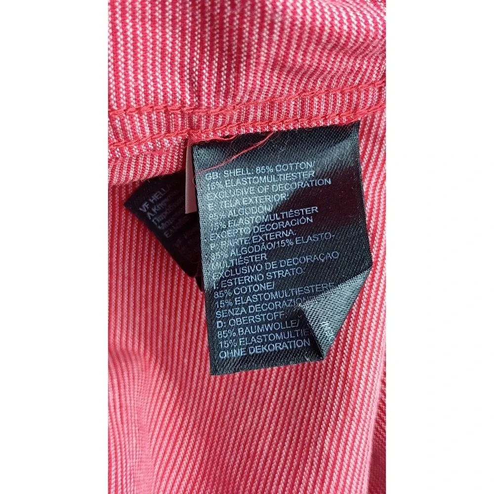 THE NORTH FACE Mens REGULAR‎ FIT Short Sleeve SHIRT RED Sz L Button Up
